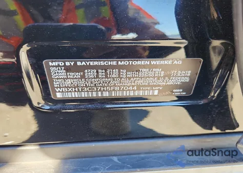 2017 BMW X1 xDrive28I z USA, uszkodzony, nr VIN WBXHT3C37H5F87044